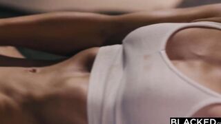 BLACKED She was too distracted by the big black cock so she nailed it