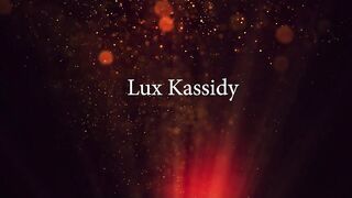 Beautiful Blonde Lux Kassidy Takes Her Red Dress Off To Sex Toy Drill Herself!