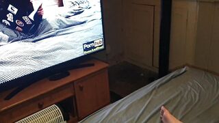 I totally peed my underwear using a toy and watching some pornhub ;)