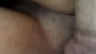 slowly waking up my wifey for a late night jizzed fucked