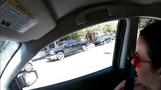 Helena Price - Married Women Go For A Drive Outside Flashing And Upskirt!