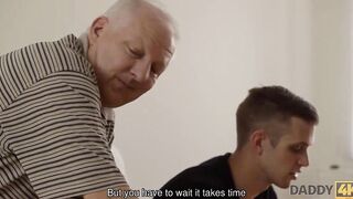 DADDY4K. Comely nymph relishes taboo sex with boyfriends mature dad