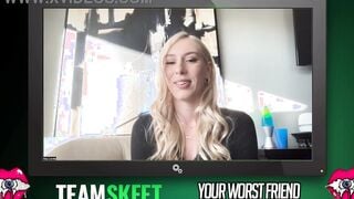 Kay Tasty - model of "A Delicious Time of Year" from Team Skeet - Your Worst Friend: Going Deeper Christmas interview