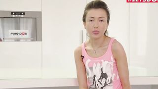 LETSDOEIT Beauty 19 year old Empera Got Anal Drilled By Thick Dick