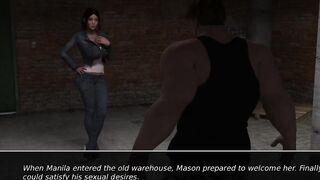 MANILA SHAW - Story Gameplay #3 - Long cock Breaking Her Virginity - 3d anime game