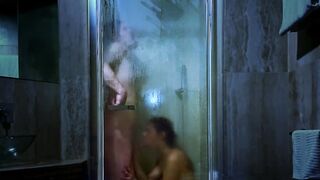 She Joins Him Into The shower Because She Needs His Huge Dick Into Her