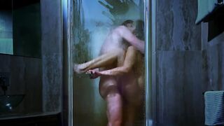 She Joins Him Into The shower Because She Needs His Huge Dick Into Her