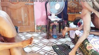 3 Way 2 men and a bimbos village screwed Christmas pejent fantastic Sex bikini Hot adorable Sex