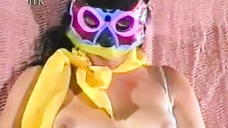 Italian porn on VHS with swinger couples inside masks #8