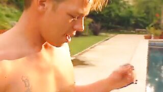 stepsiblings pounded their stepmom by the pool