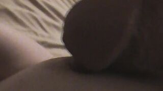Licking her nipple, leaking pre-cum on her nipple and clitoris!