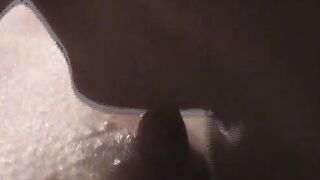Licking her nipple, leaking pre-cum on her nipple and clitoris!