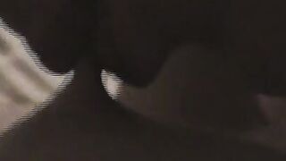 Licking her nipple, leaking pre-cum on her nipple and clitoris!