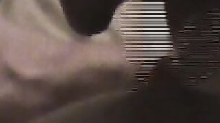 Licking her nipple, leaking pre-cum on her nipple and clitoris!