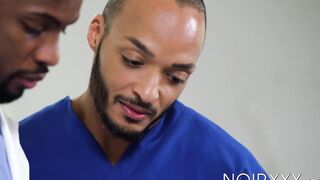 DeAngelo Jackson sucks Dillon Diaz off and fucks him bare