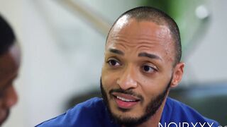 DeAngelo Jackson sucks Dillon Diaz off and fucks him bare
