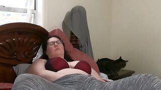 Thick milf Squirting into Pants with Soaked Crouch