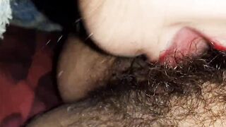 Mouthfucking my gf after a big separation on New Year's Eve and cumming thrice - Dyke-illusion