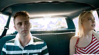 Bae Blonde Chloe Couture Fucks Step Dude In Back Seat On Family