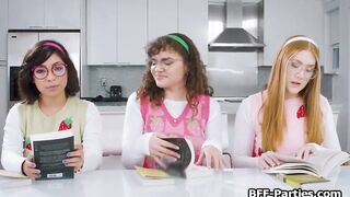 Geeks chicks vulgar for book and penis