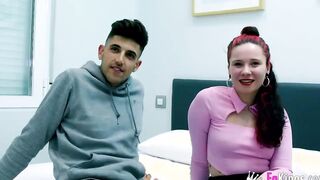 Inna takes us skating and shows herself into outside and we thank her with a HARDCORE NAILED
