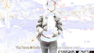 Outside Pick Ups - Getting A Little Side Tracked starring Megan Promisita