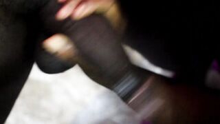 Ebony Cougar Interracial Boned With 3 African Dicks