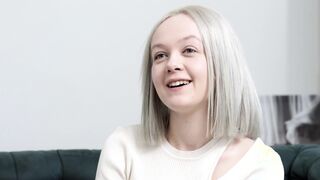 Thin innocent blonde Marie Poucette gets hardcore fuck