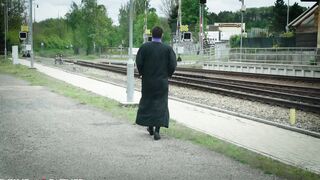 DEVIANTE - Czech college college girl confesses sins with hardcore screwed and bj