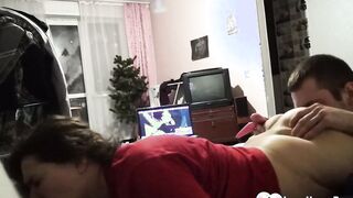 Voluptuous stepsister takes a amazingly Bombshell deep pounding