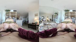 long butt step daughter bounces on stepdaddys dick until it explodes