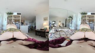 long butt step daughter bounces on stepdaddys dick until it explodes