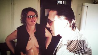 !!! Surprise For Cougar From Cunt To Asshole She Like It - Anal Cumshot