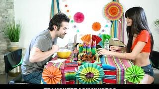 Bae Mexican Girl Eliza Ibarra Celebrates Cinco De Mayo With Lucky Stud