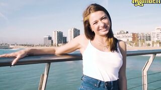 CHICASLOCA - SANDRA WELLNESS GIGANTIC ASS RUSSIAN CUTIE KINKY PUBLIC PUSSY FUCK