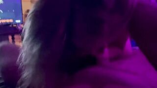 Russian chick take Friends Long Dick inside her Throat and Vagina