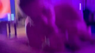Russian chick take Friends Long Dick inside her Throat and Vagina