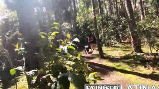 Sexy Neighbor Gets Fucked In the Woods