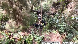 Sexy Neighbor Gets Fucked In the Woods