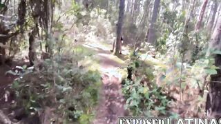 Sexy Neighbor Gets Fucked In the Woods