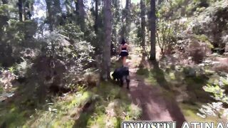Sexy Neighbor Gets Fucked In the Woods
