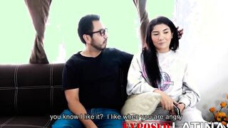 Alex's Big Cock Barely Fits Celene's wet Pussy