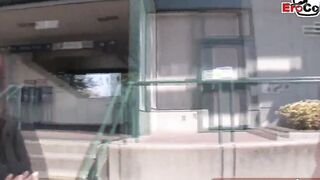 British 19 year mature pick up on street for homemade porn casting