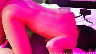Double penetration and mega creampie for the Italian amateur hottie