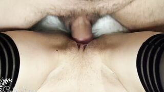 Cummed Compilation by Amateur Lovers CuteMary 4K anal, cum into panty, snatch to booty, boned after cum