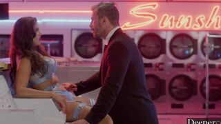 Deeper. Super mom Penny seduces stranger into outside