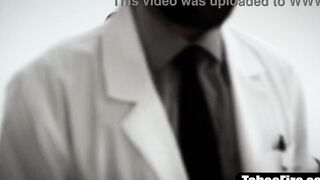 Insecure teenie deflowered by dodgy doctor