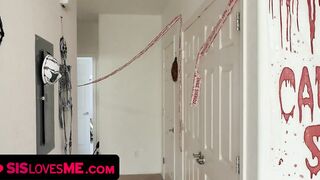 Big Cock Trick or Treat for Turned On Step Sister