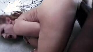 Real bimbo loves getting banged! by rough ebony dick sc 6