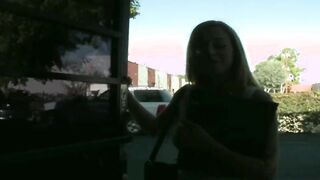Scarlet Uses Her Huge Tits To Got Guys